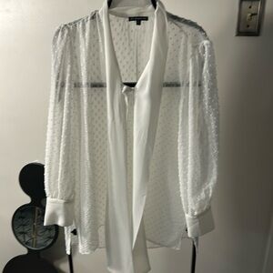 NWOT Adrianna Papell Chiffon Blouse